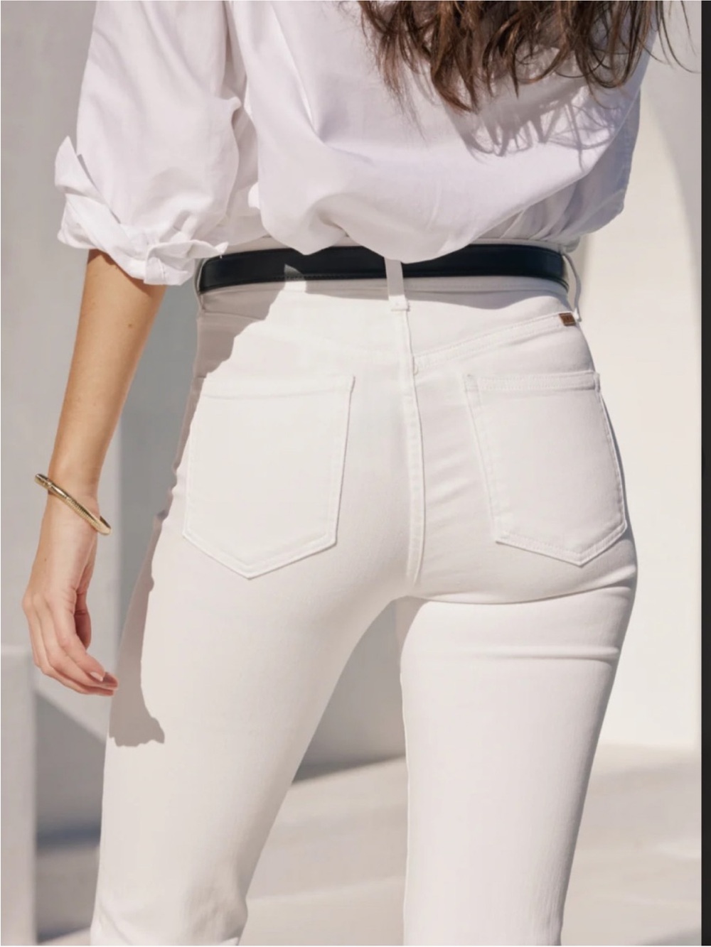AYR The Pop White Jeans - Picture 4 of 10